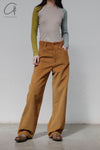 BASERANGE Corduroy Navarro Pants Made in Portugal TRNA-CO-WI22 Bossa Brown